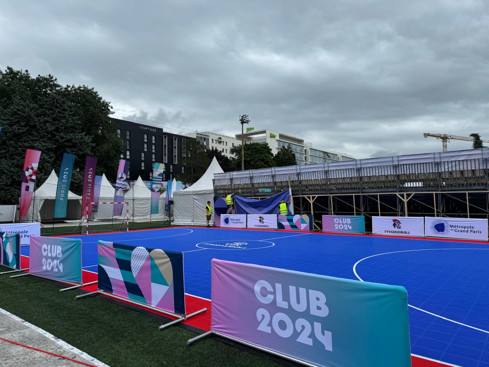 Fan Zone de la Fédération Française de Handball